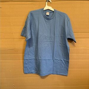 Blue supreme blank t-shirt brand new no tags size xl